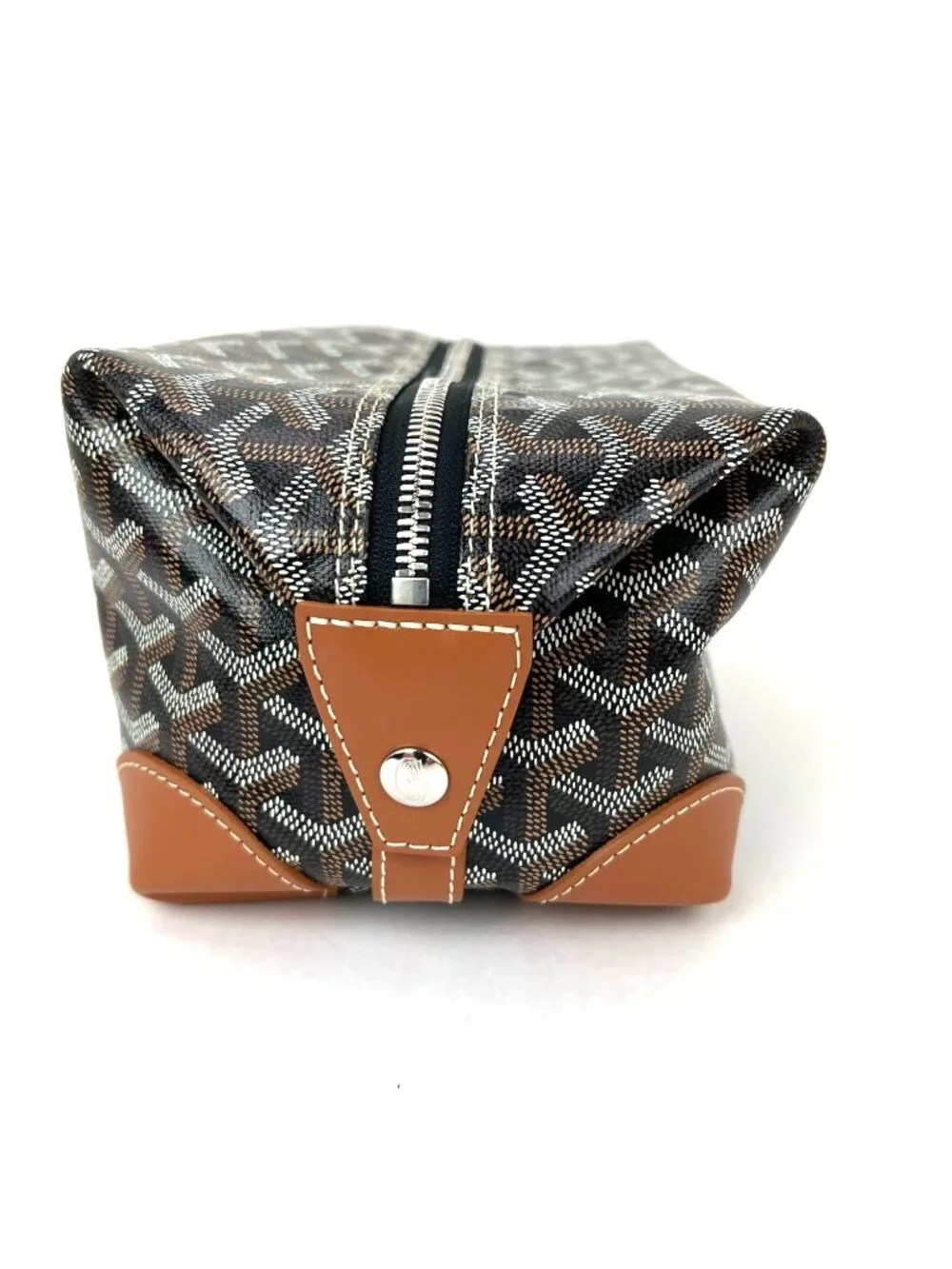 Goyard Goyardine Boeing 25 Trousse De Toilette Black Case
